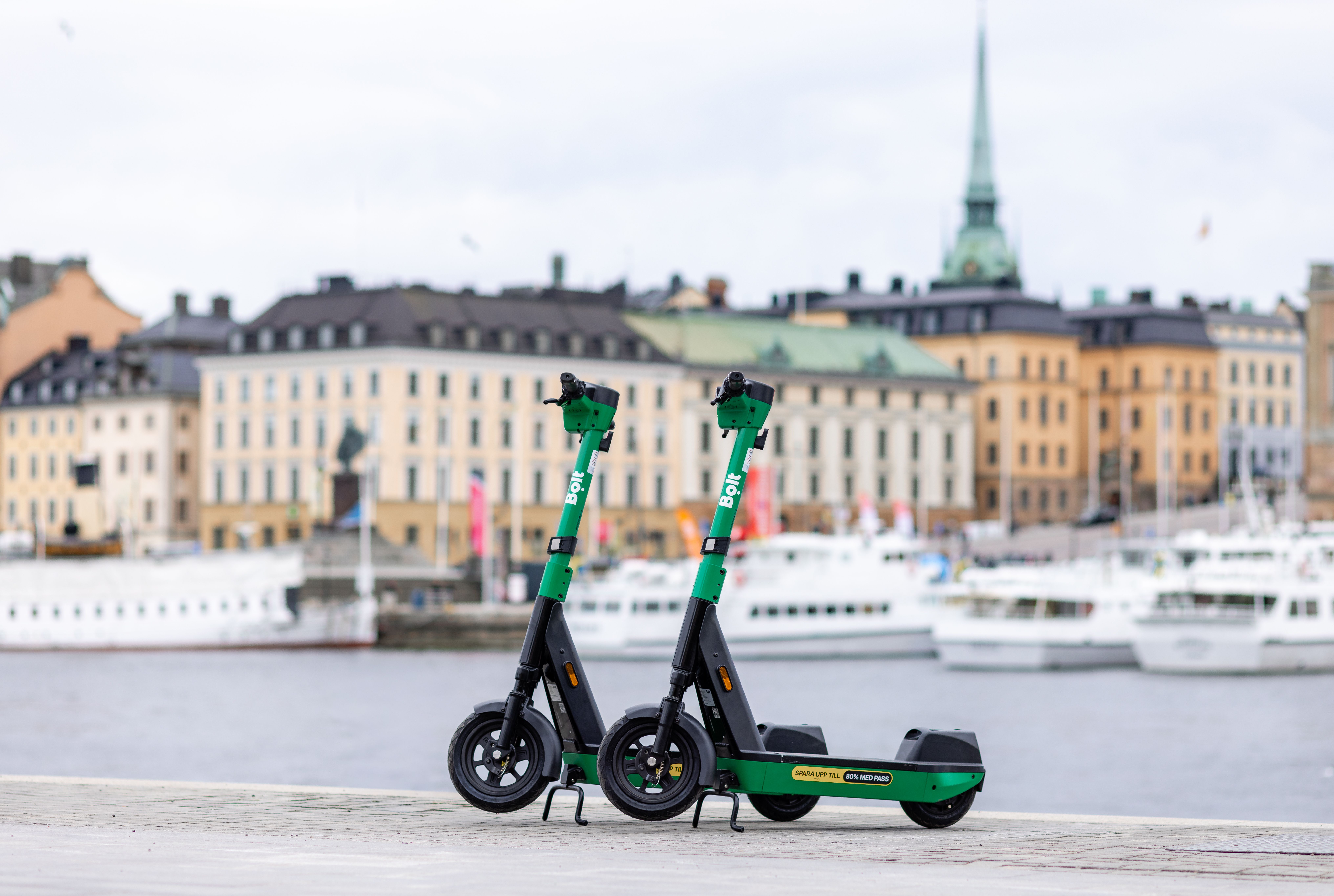 Bolt får fortsatt förtroende att hyra ut elsparkcyklar i Stockholm