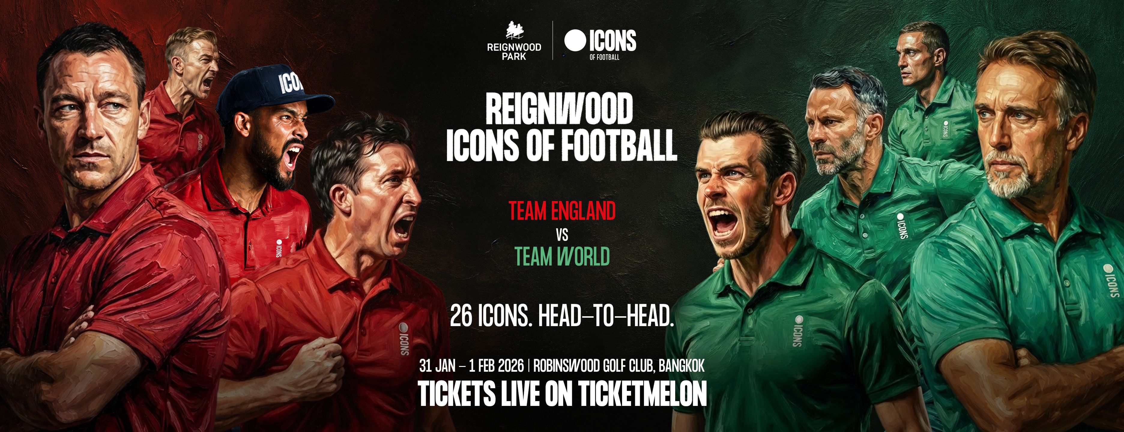 Getting to Reignwood Icons of Football 2026 with Bolt