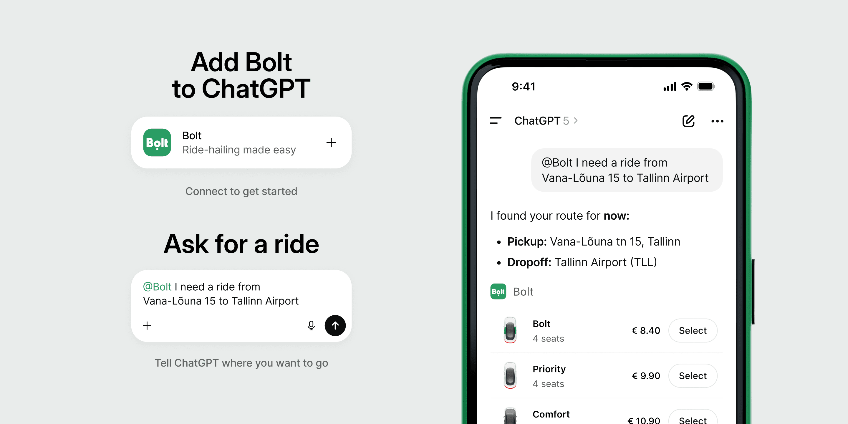 Bolt launches ride-hailing integration to ChatGPT